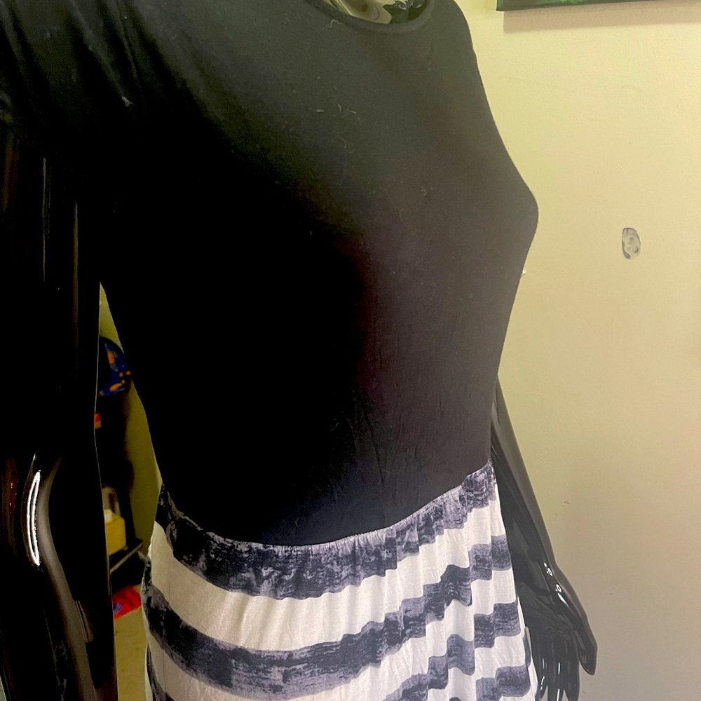 Kensie Asymmetrical Maxi Dress NWOT